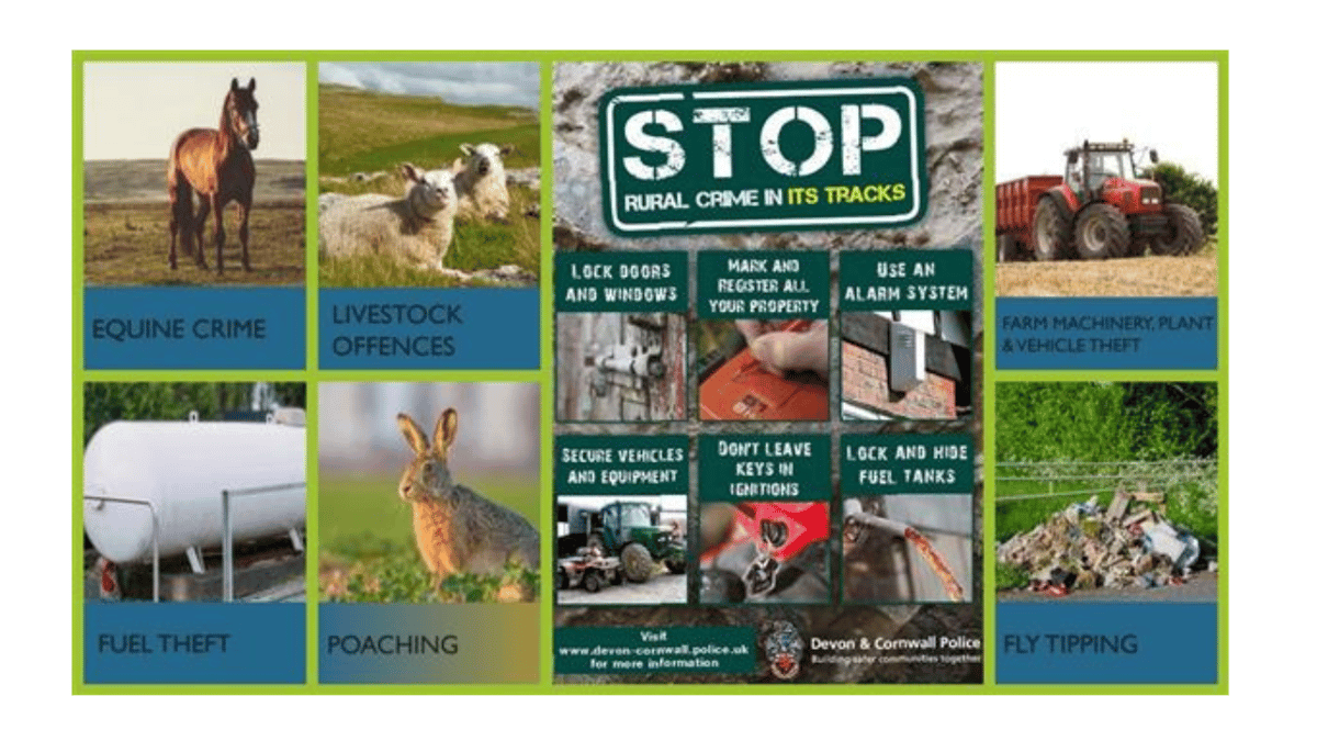 Rural crime alert from Devon and Cornwall Police budetoday.co.uk